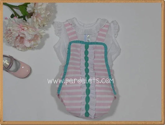 Ranita rayas rosas blusa plumeti - PARDALETS