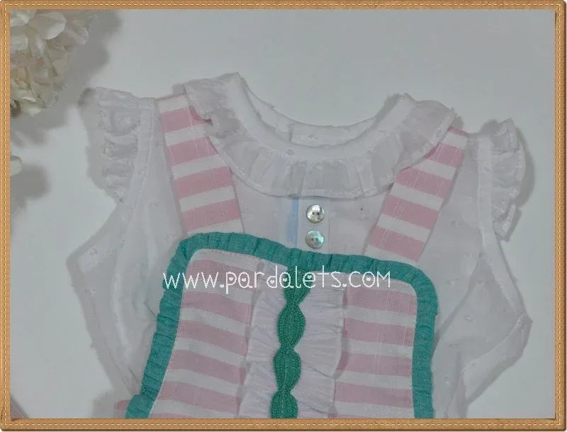 Ranita rayas rosas blusa plumeti - PARDALETS