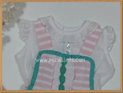 Ranita rayas rosas blusa plumeti - PARDALETS