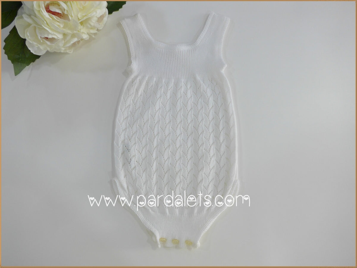 Body calado de algodon blanco