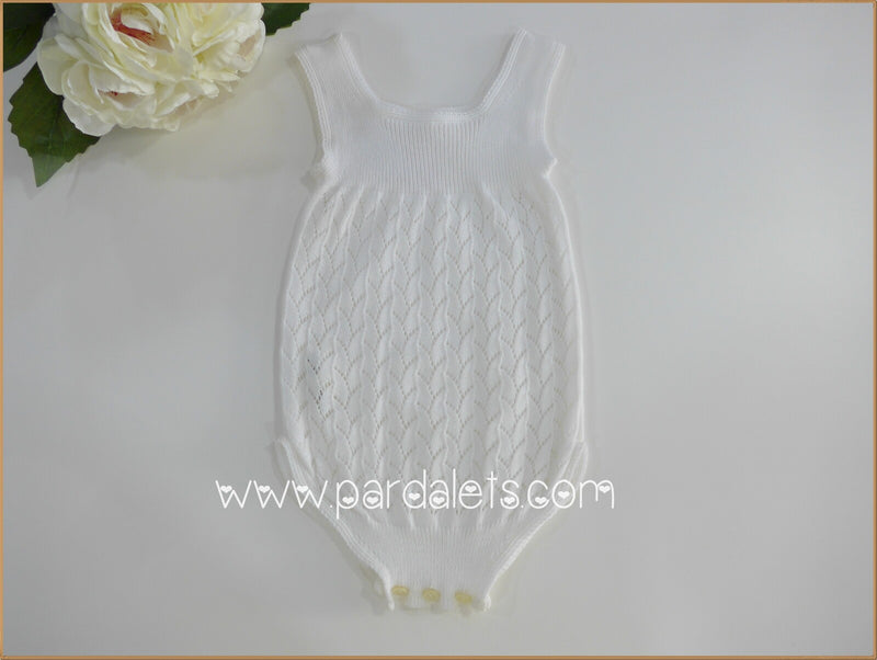 Body calado de algodon blanco