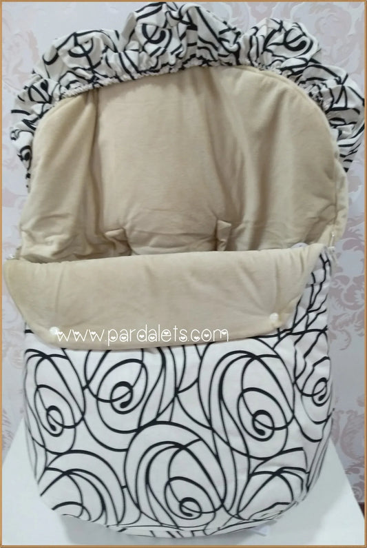 Saco grupo 0 estampado con capota - PARDALETS