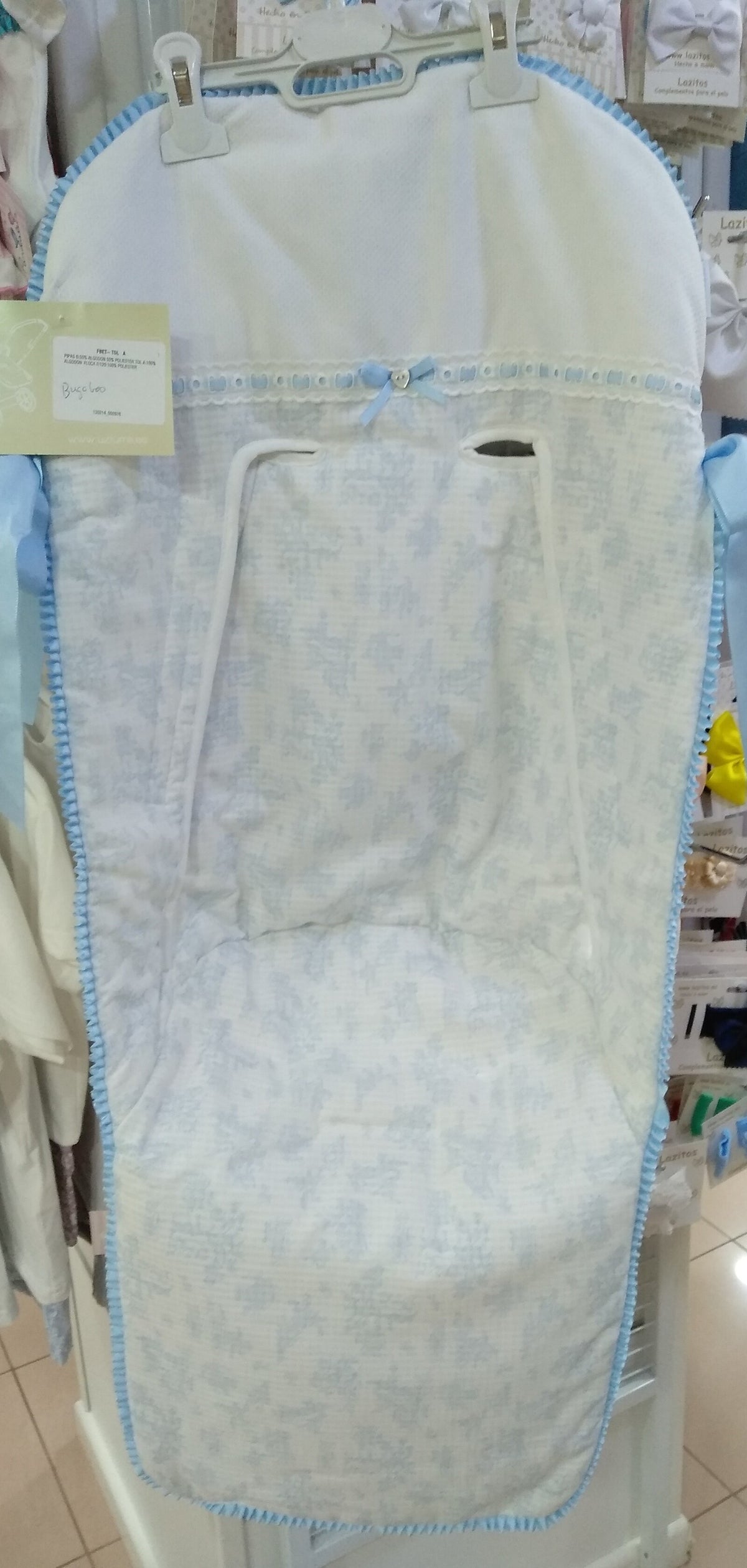 Colchoneta silla bugaboo toile celeste