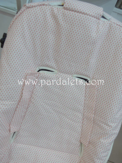 Colchoneta silla universal gotas multicolor