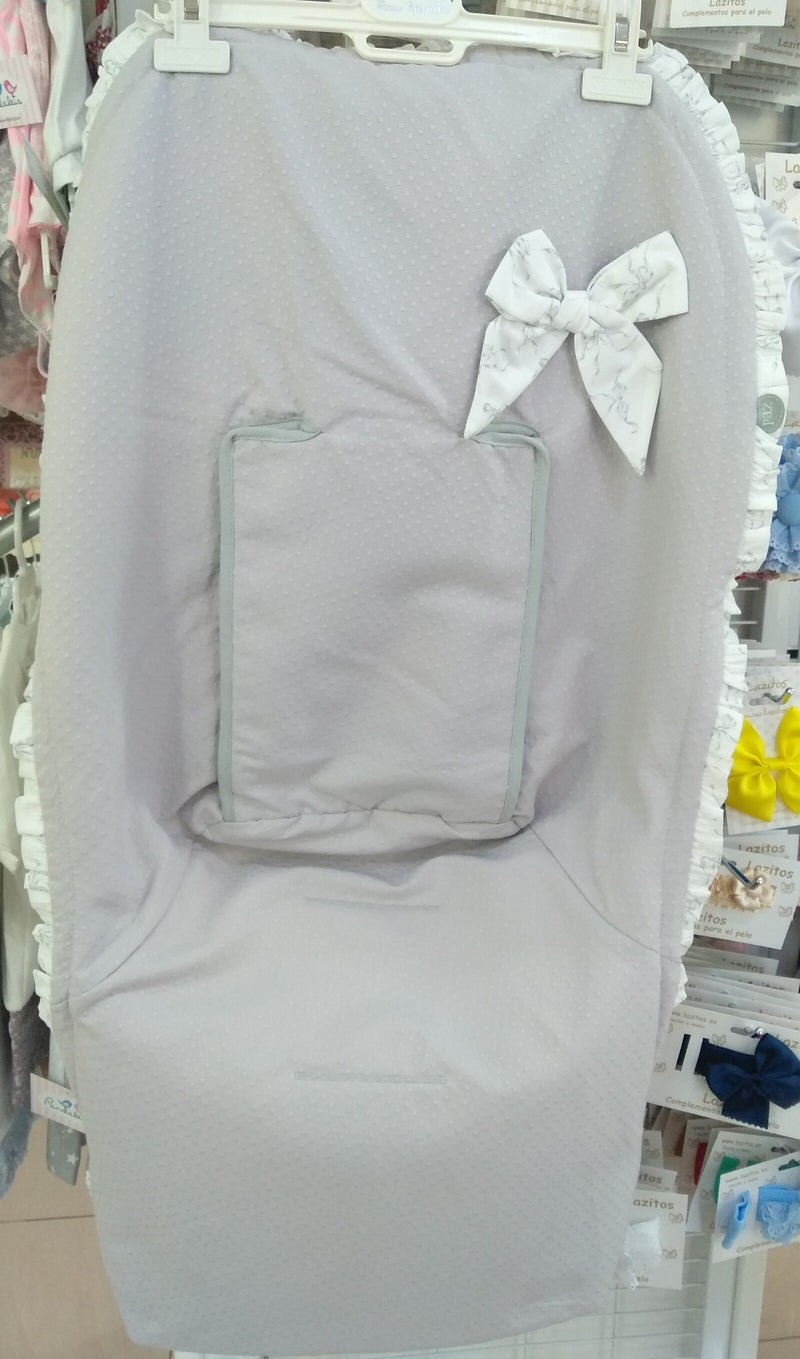 Colchoneta silla universal gris
