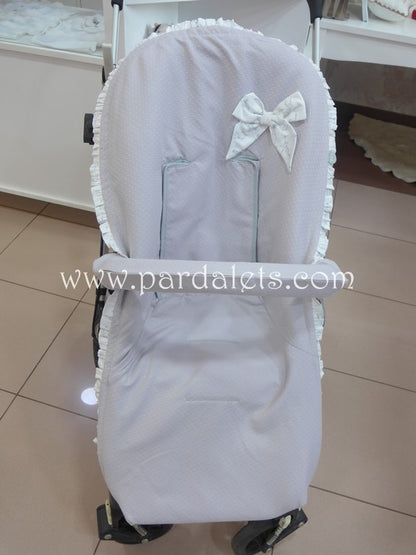 Colchoneta silla universal gris
