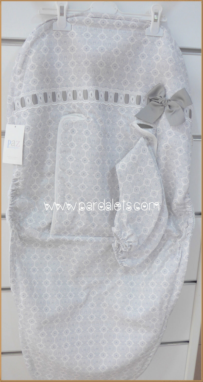 Colchoneta silla universal lazo gris