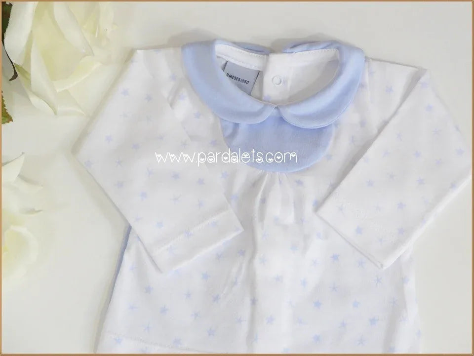 Jubon y polaina estrellitas azules - PARDALETS