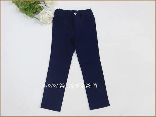 Pantalon largo marino 5 bolsillos - PARDALETS