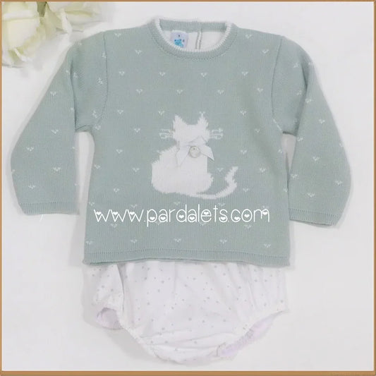 Conjunto jersey verde agua y culote a juego - PARDALETS