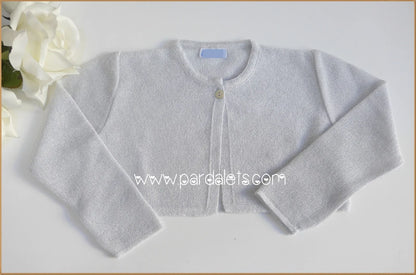 Chaqueta corta hilito plateado - PARDALETS