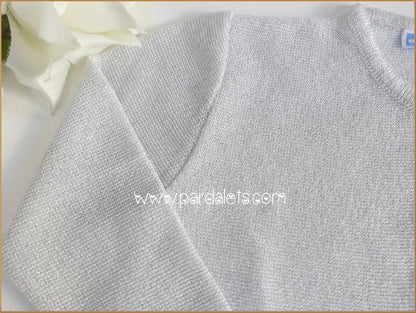 Chaqueta corta hilito plateado - PARDALETS