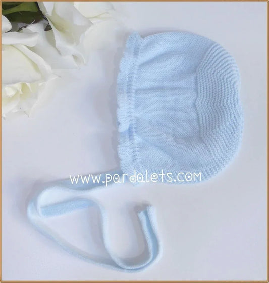 Capota de lana celeste - PARDALETS