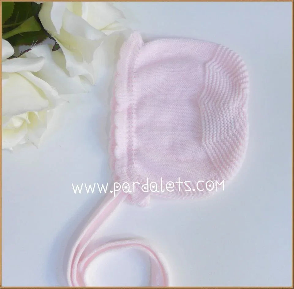 Capota de lana rosa - PARDALETS