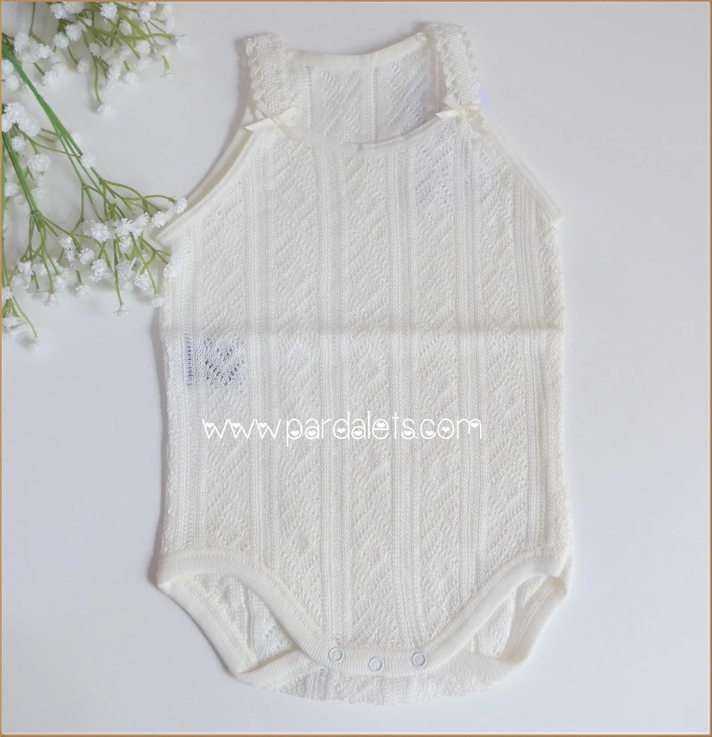 Body tirantes perle beig ceremonia - PARDALETS