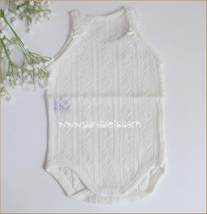 Body tirantes perle beig ceremonia - PARDALETS