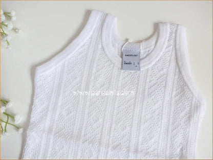 Body tirantes perle blanco - PARDALETS