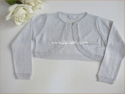 Chaqueta bolero plata - PARDALETS