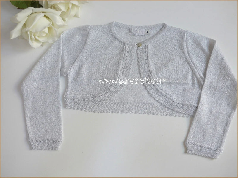 Chaqueta bolero plata - PARDALETS