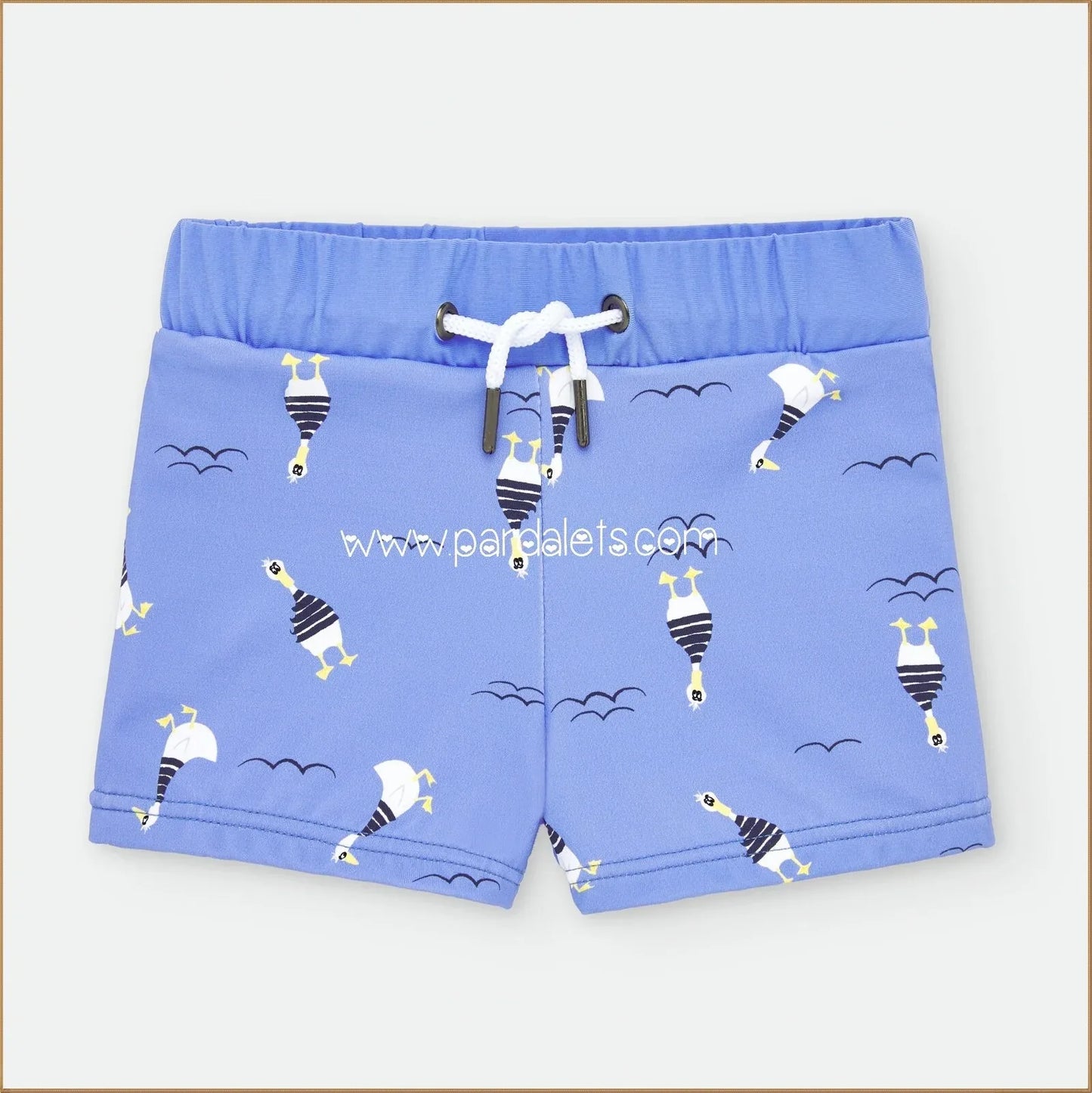 Boxer licra azul con patitos - PARDALETS