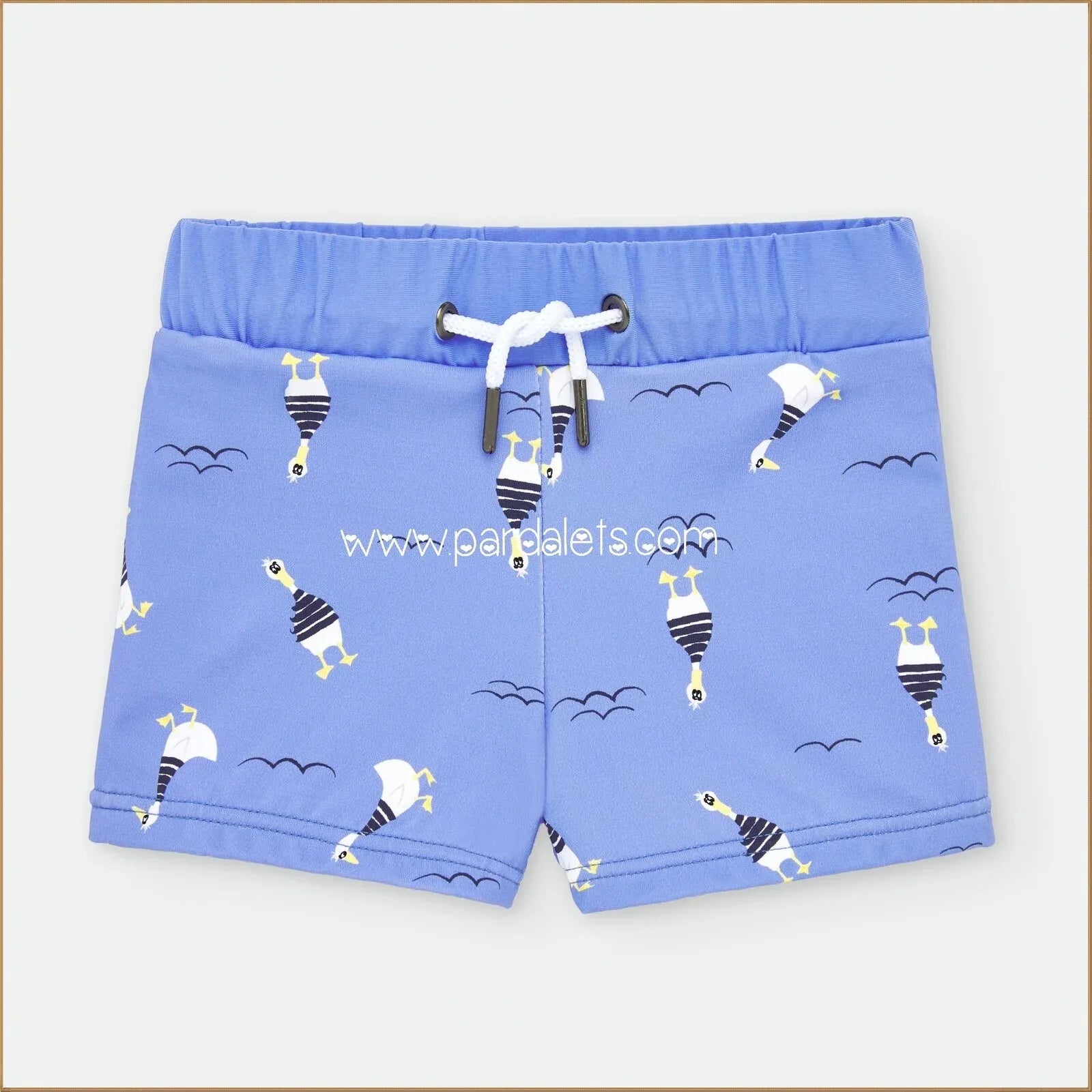 Boxer licra azul con patitos - PARDALETS