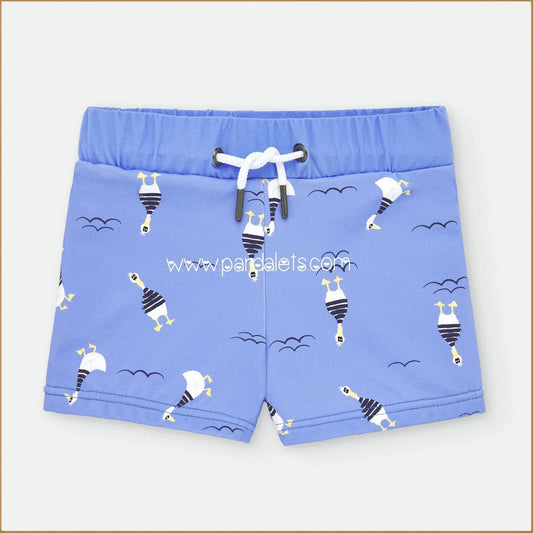 Boxer licra azul con patitos - PARDALETS