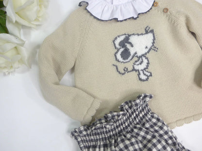 Conjunto Ratoncita bebé 3 piezas "Ratoncita" - PARDALETS