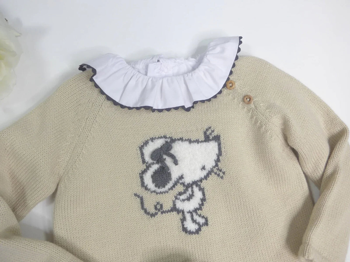 Conjunto Ratoncita bebé 3 piezas "Ratoncita" - PARDALETS