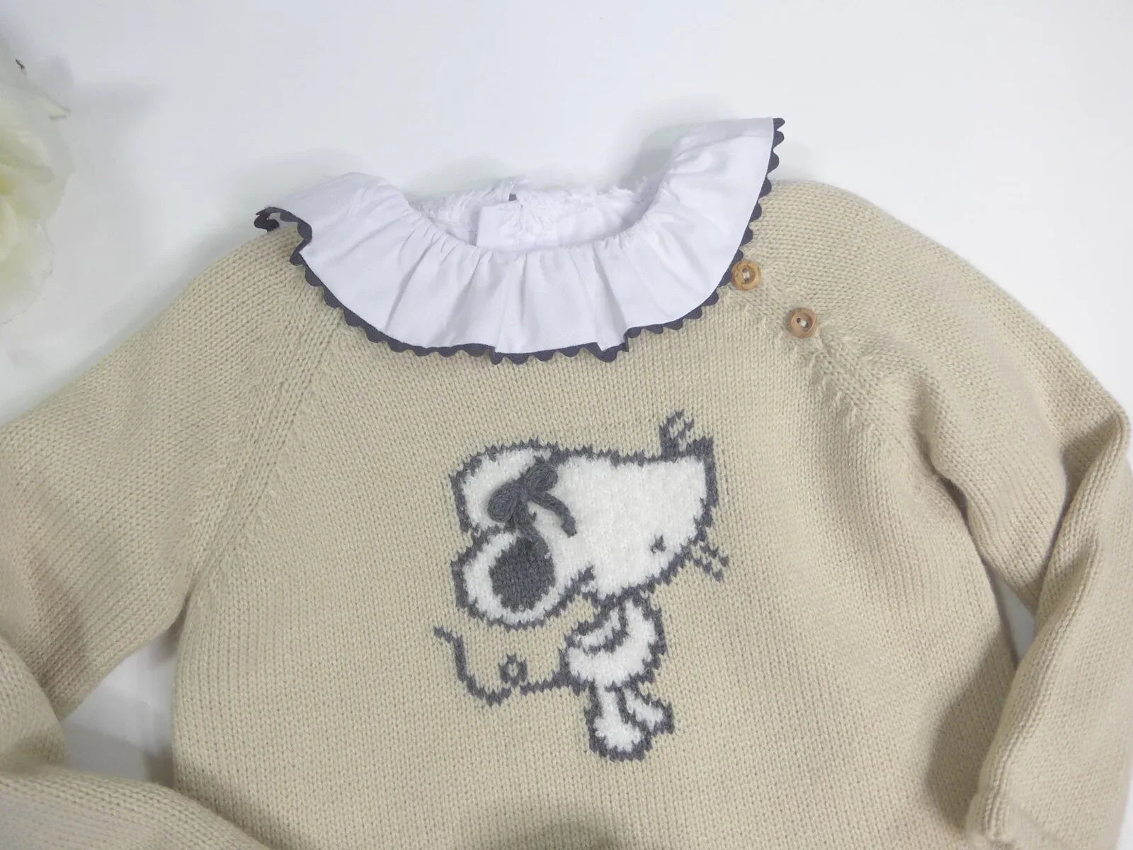 Conjunto Ratoncita bebé 3 piezas "Ratoncita" - PARDALETS