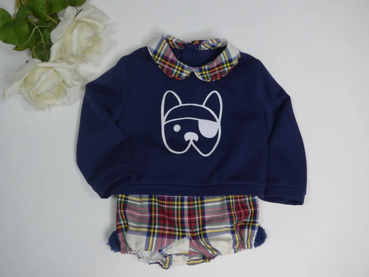 Conjunto sudadera perrito "Barbra" - PARDALETS