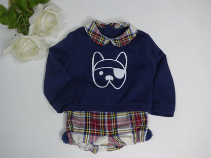 Conjunto sudadera perrito "Barbra" - PARDALETS