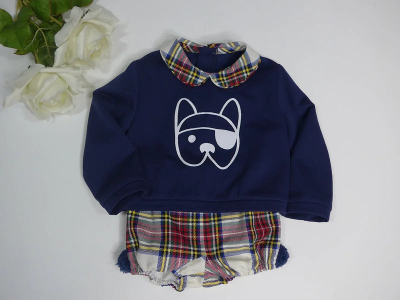Conjunto sudadera perrito "Barbra" - PARDALETS