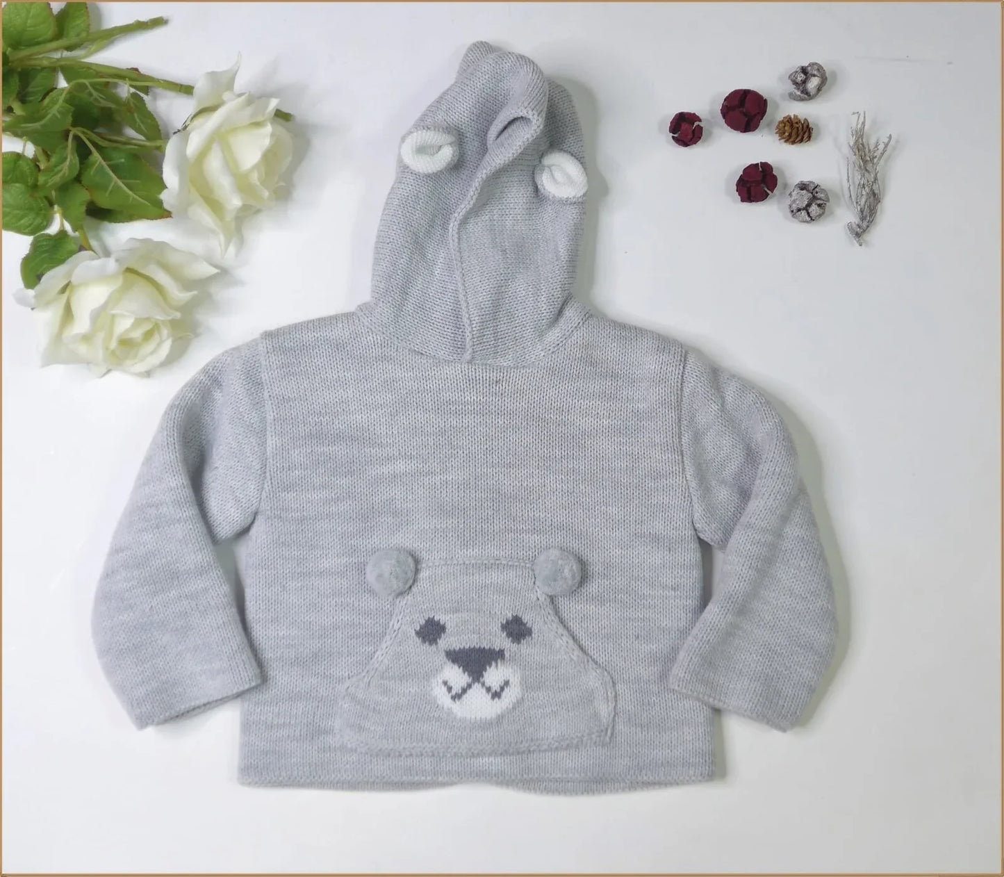 Chaqueton punto gris Teddy - PARDALETS