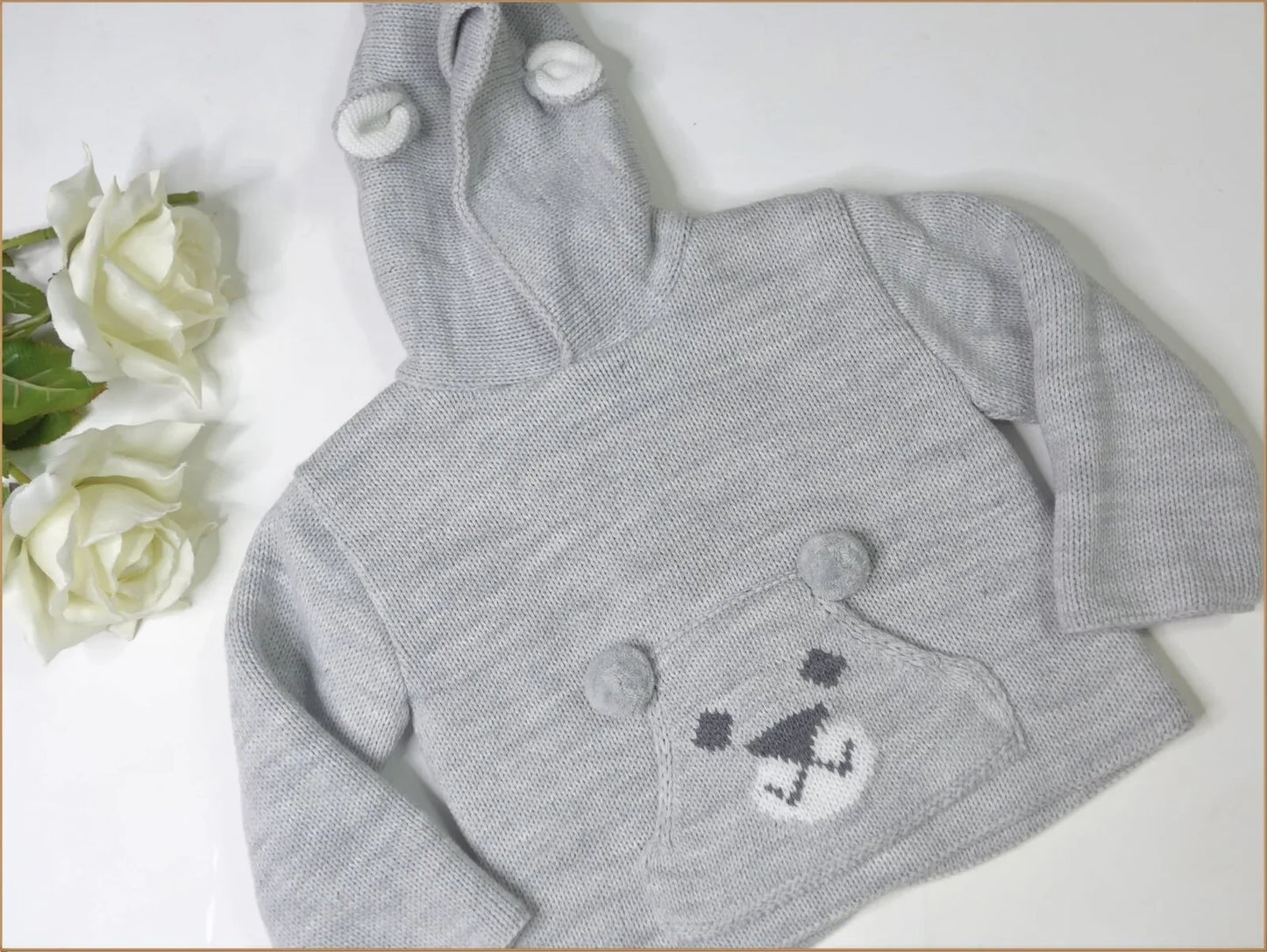 Chaqueton punto gris Teddy - PARDALETS