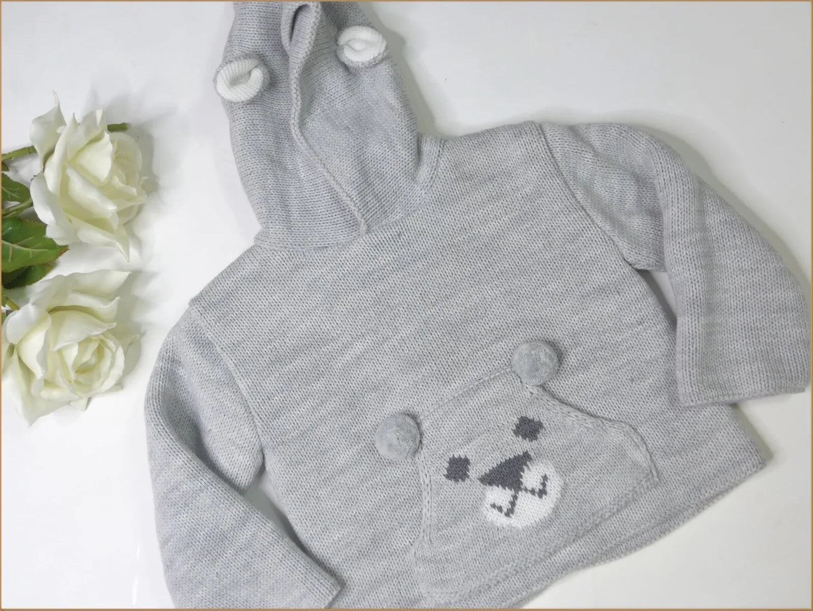 Chaqueton punto gris Teddy - PARDALETS