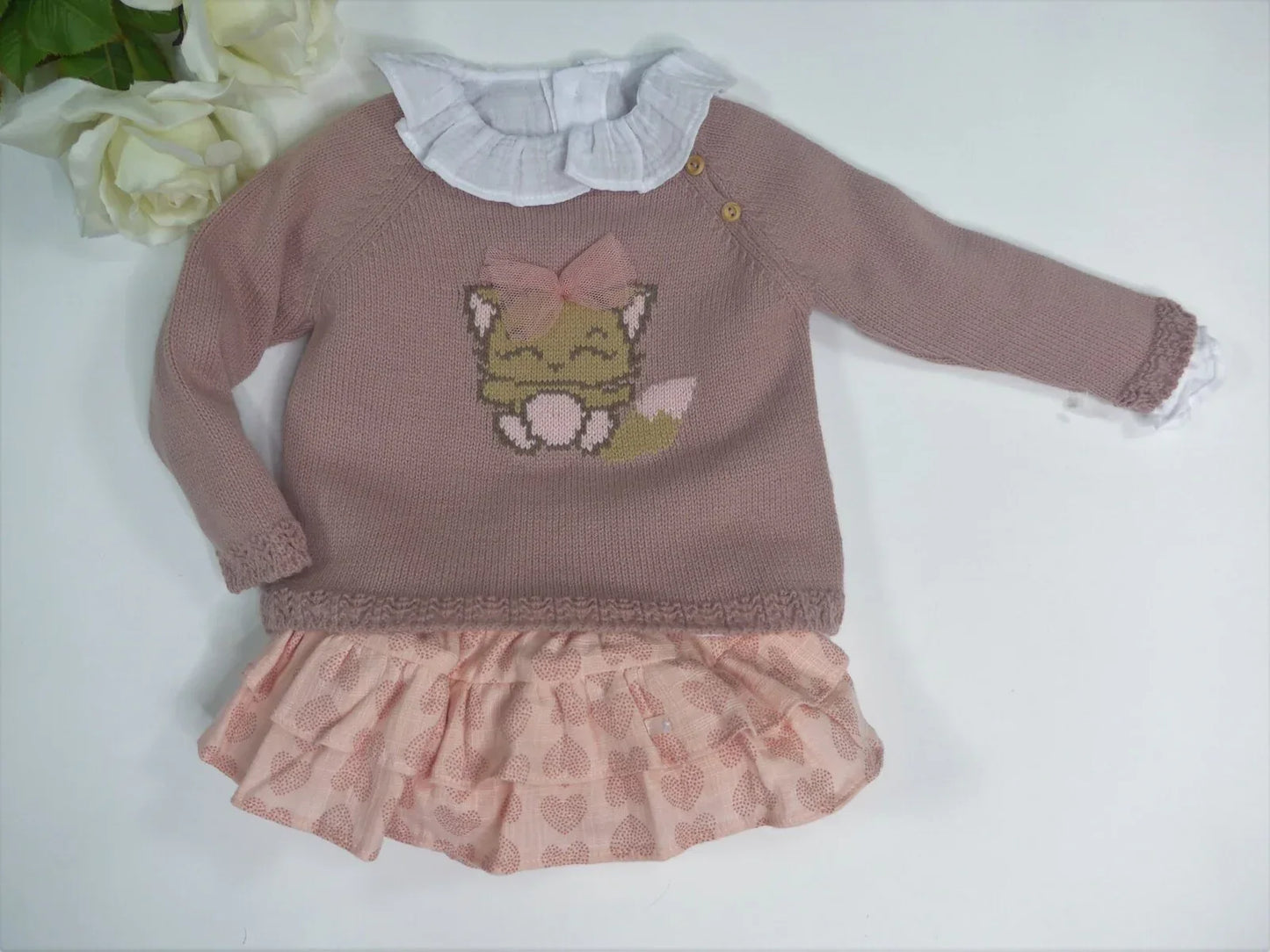 Conjunto rosa gatita - PARDALETS