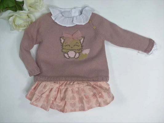 Conjunto rosa gatita - PARDALETS