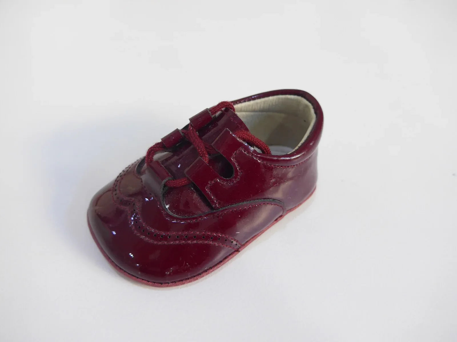 Zapatito gales charol granate - PARDALETS