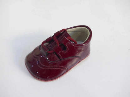 Zapatito gales charol granate - PARDALETS