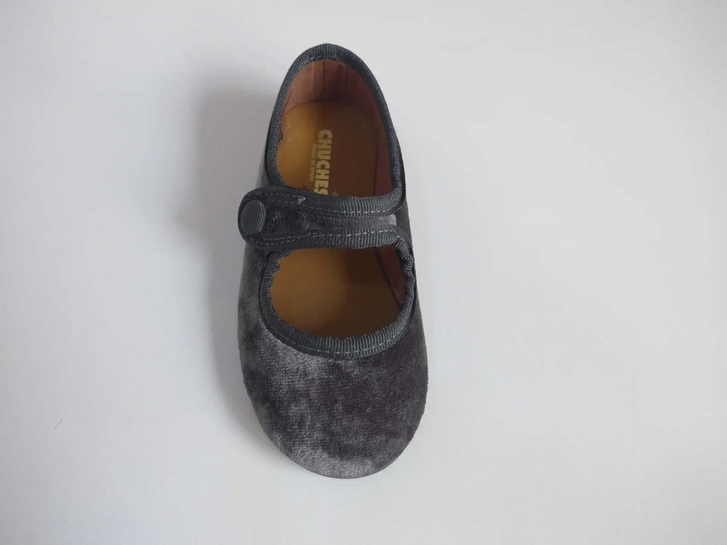 Mercedita terciopelo gris - PARDALETS