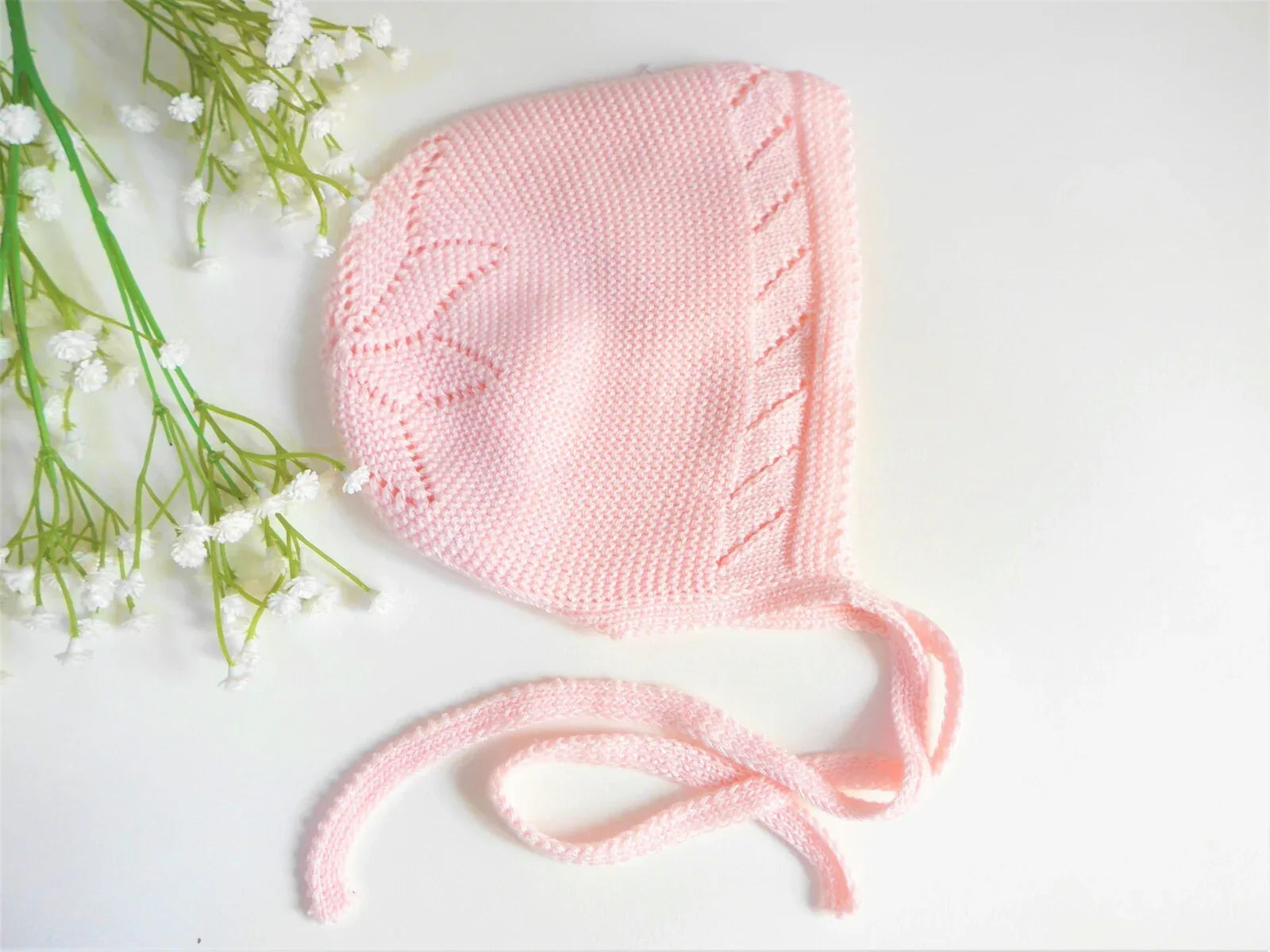 Capota algodon rosa bebe - PARDALETS