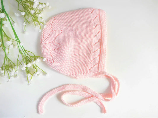 Capota algodon rosa bebe - PARDALETS