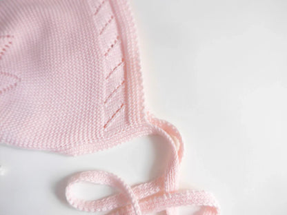 Capota algodon rosa bebe - PARDALETS