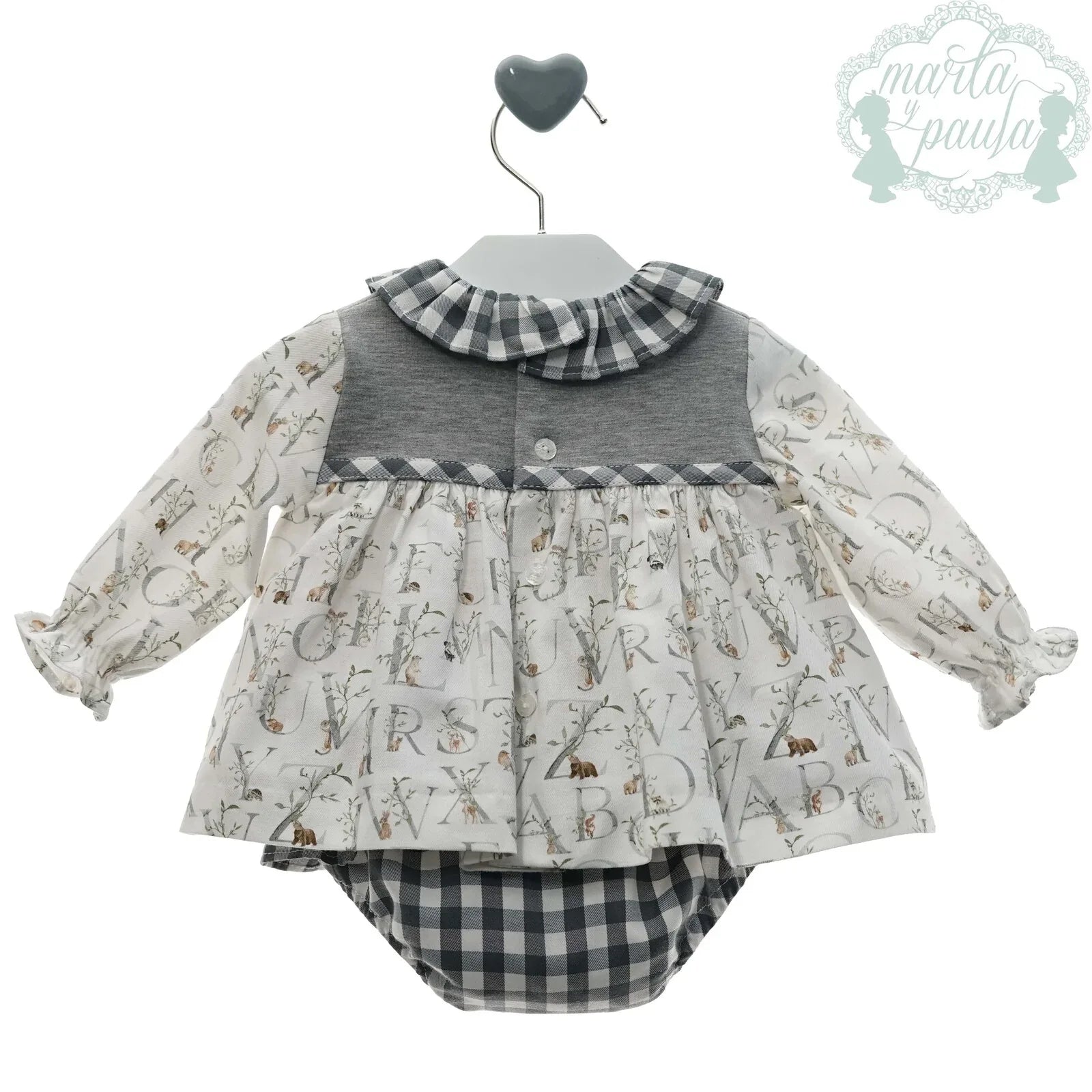 Jesusito con capota cuello volante "Vida" - PARDALETS