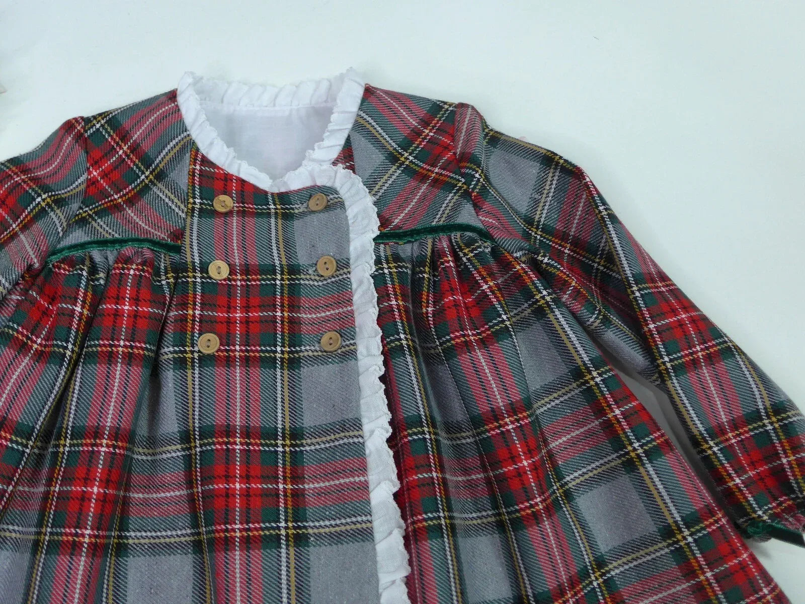 Vestido con pololo cuadros "Ilusion" - PARDALETS
