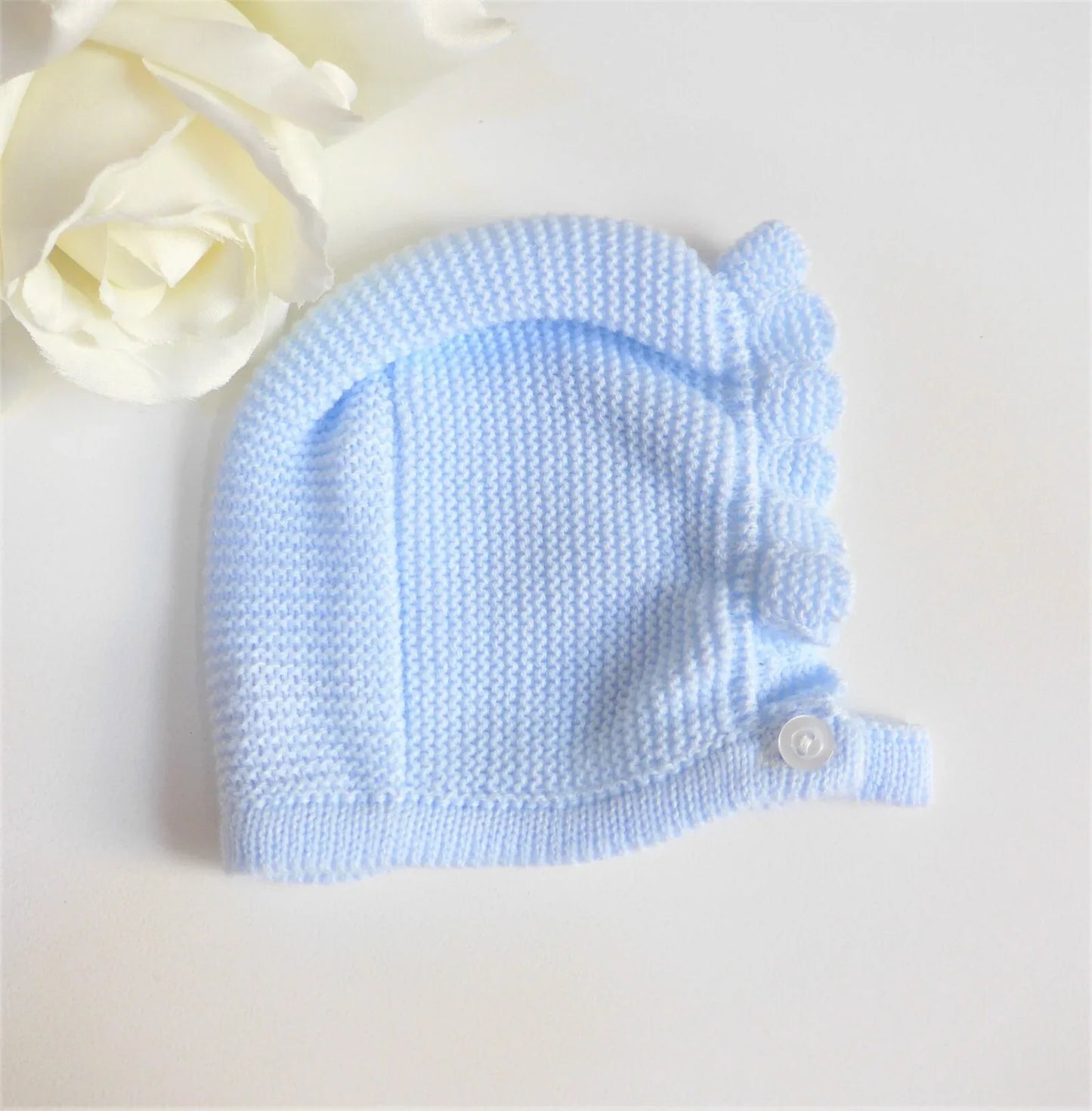 Capota lana color azul bebe - PARDALETS