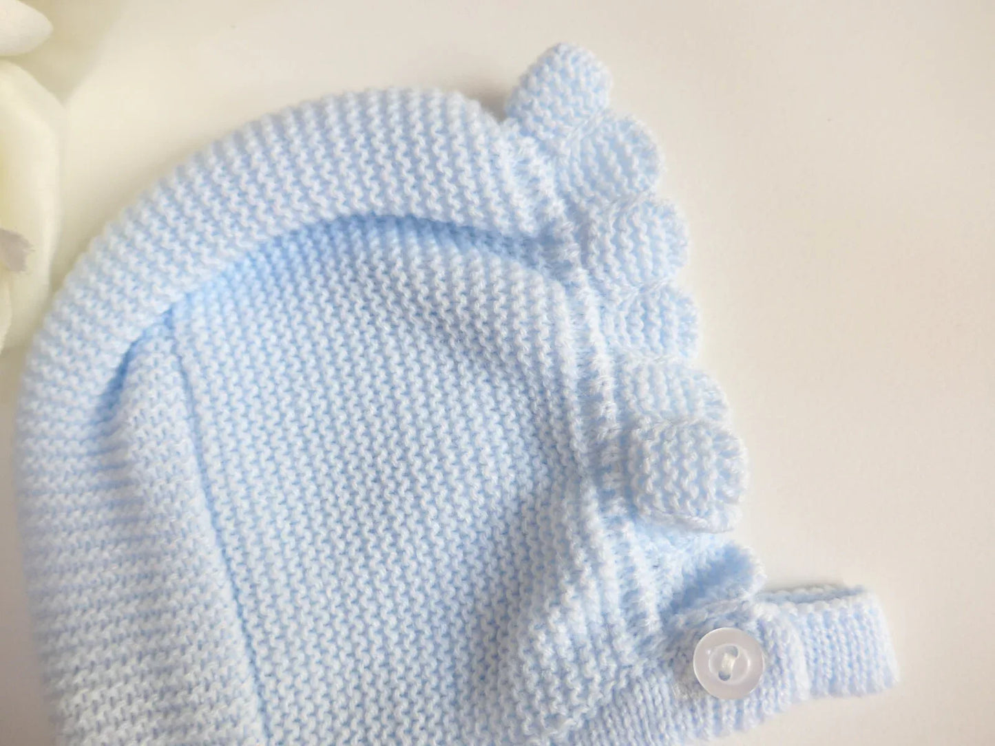 Capota lana color azul bebe - PARDALETS