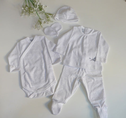 Pack primera puesta lluvia gris