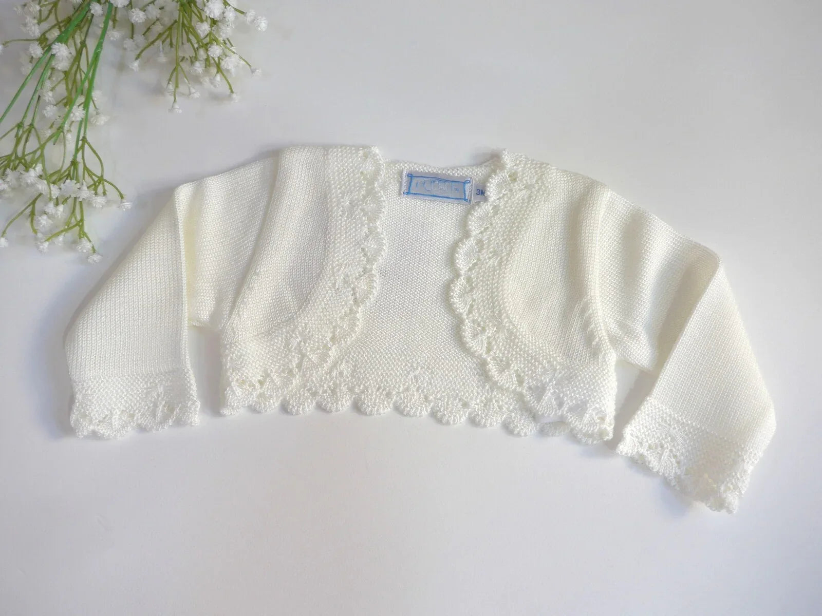 Chaqueta perle color crudo - PARDALETS