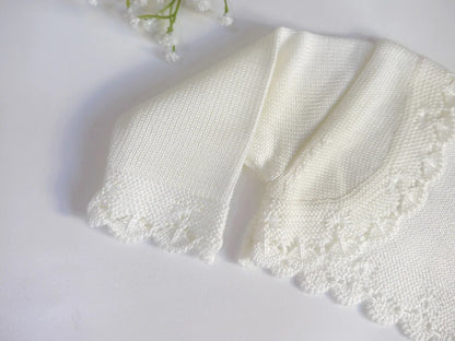 Chaqueta perle color crudo - PARDALETS